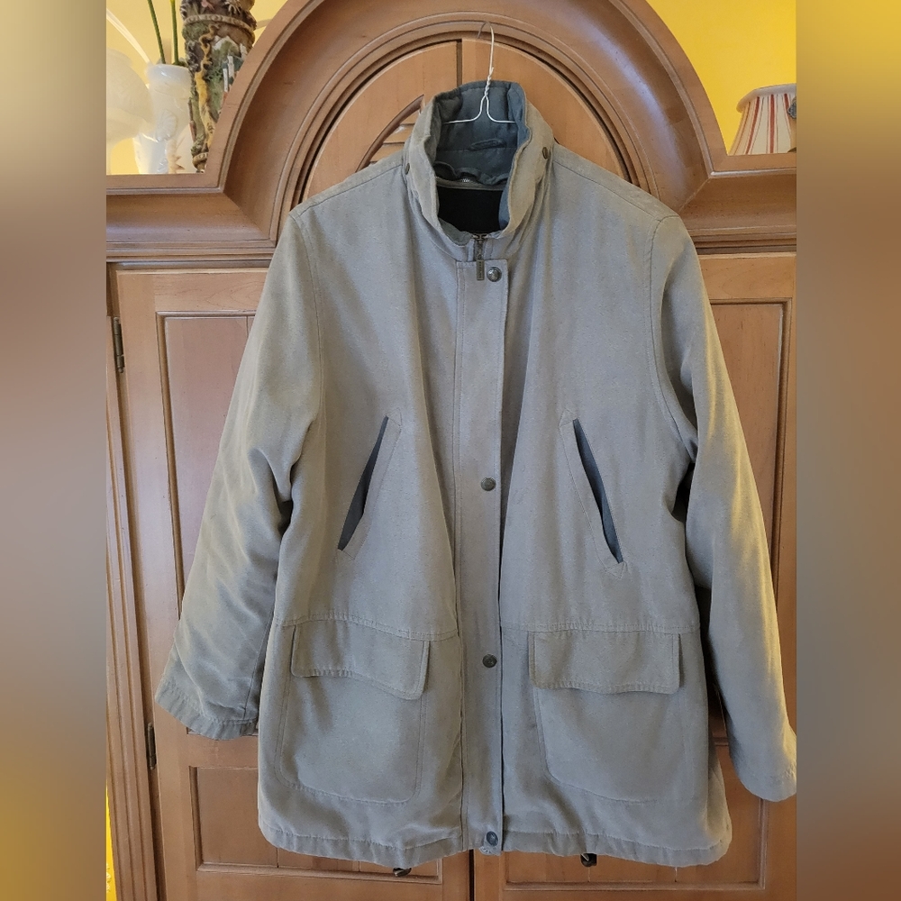 Men's Bromley Sport Lined Heavy Jacket Size XL Sage Green